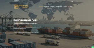 تصميم موقع لشركة Panorama Group